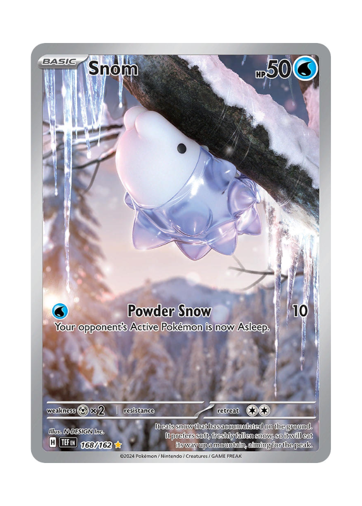 Temporal Forces: Snom Illustration Rare - 168/162