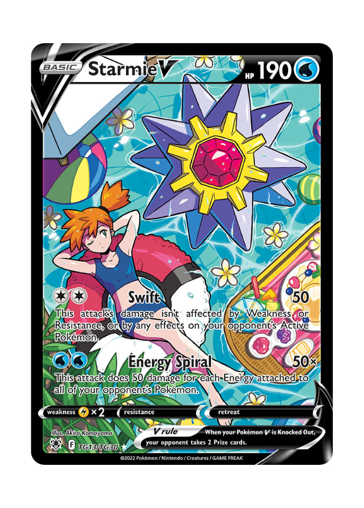 Astral Radiance: Starmie V Trainer Gallery - TG13/TG30