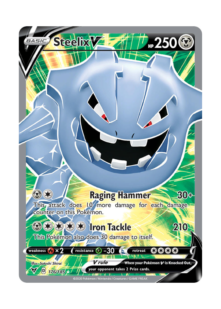 Vivid Voltage: Steelix V Full Art - 176/185