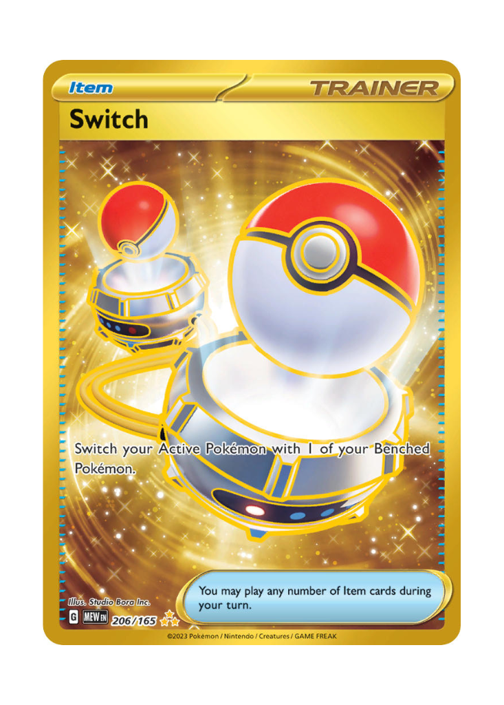 scarlet and violet hyper rare cards Scarlet & Violet 151: Switch Hyper Rare