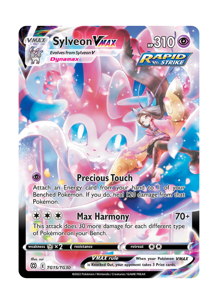 Brilliant Stars: Sylveon VMAX Trainer Gallery - TG15/TG30 ATP Gaming LLC Brilliant Stars: Sylveon VMAX Trainer Gallery - TG15/TG30 ATP Gaming LLC