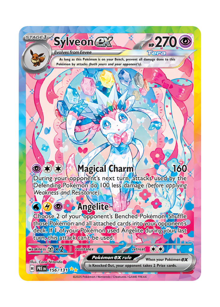 Prismatic Evolutions: Sylveon ex Special Illustration Rare - 156/131