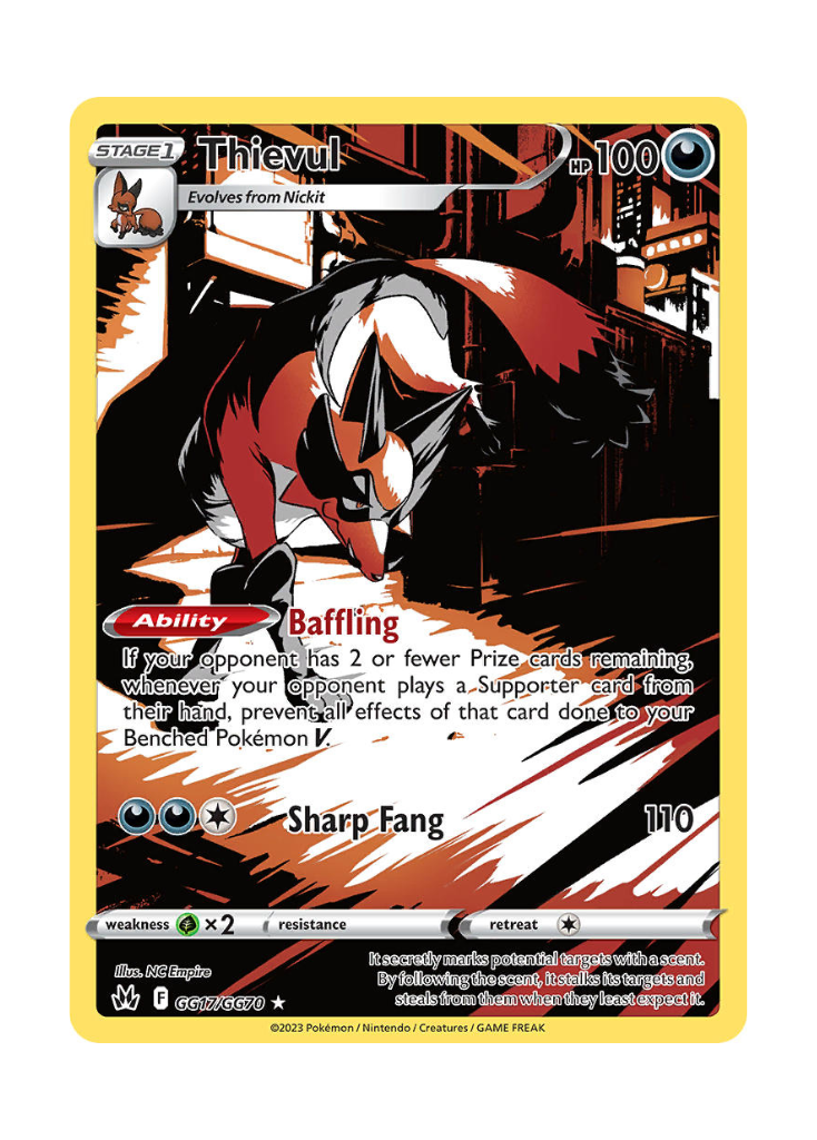 Crown Zenith: Thievul Galarian Gallery - GG17/GG70