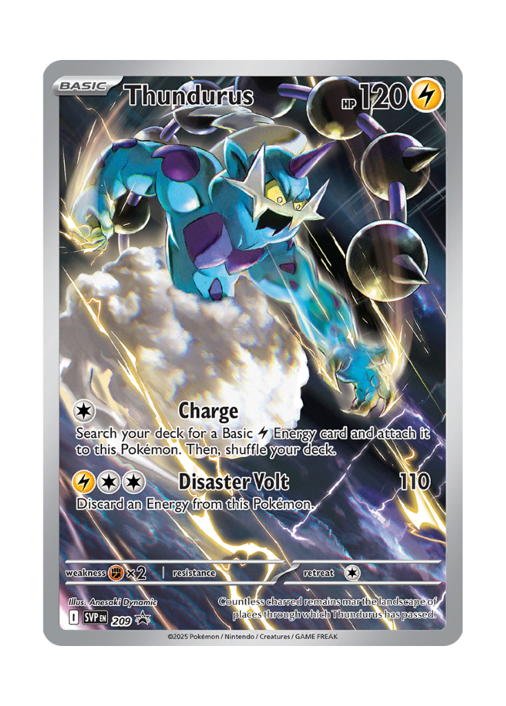 Scarlet & Violet Promos: Thundurus - 209