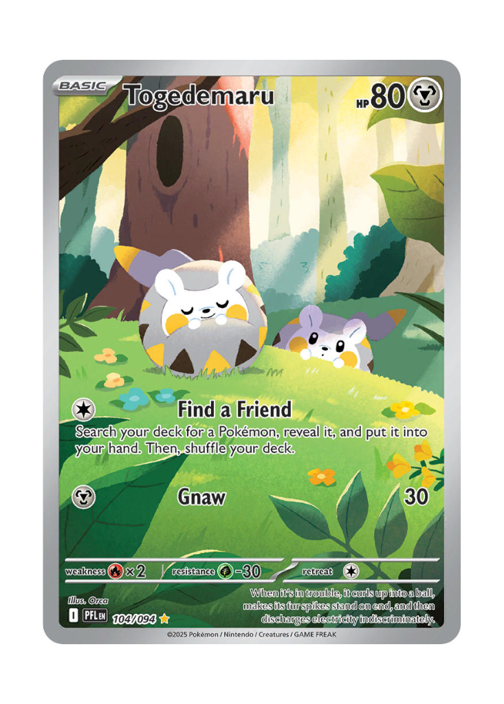 Phantasmal Flames: Togedemaru Illustration Rare - 104/094