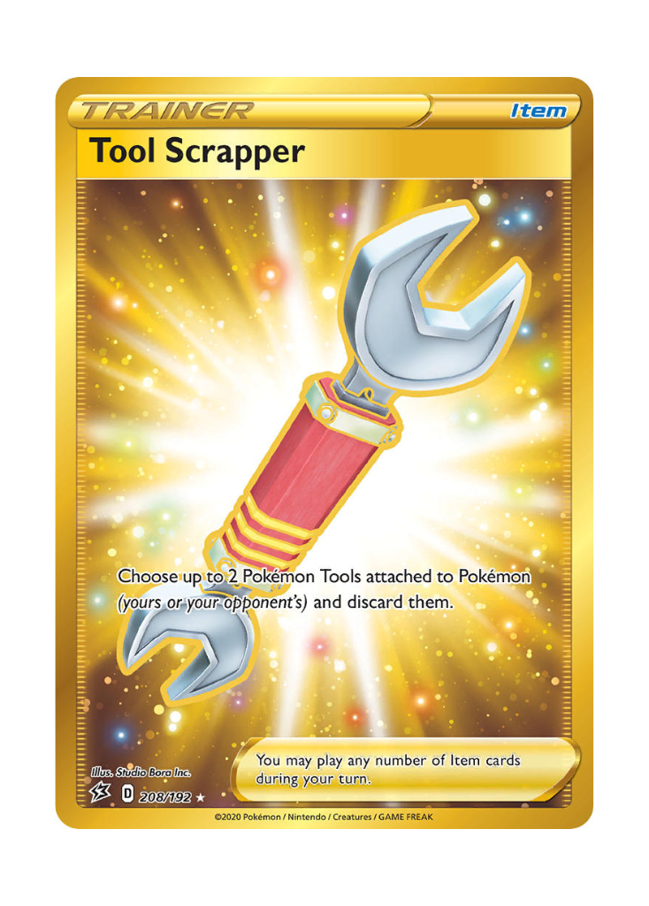 Rebel Clash: Tool Scrapper Secret Rare - 208/192