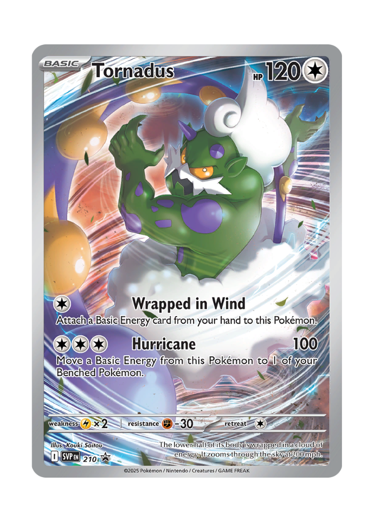 Scarlet & Violet Promos: Tornadus - 210