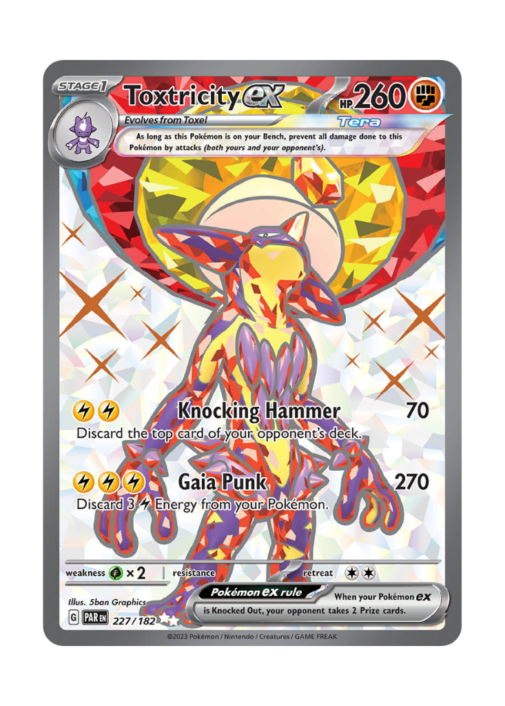 Paradox Rift: Toxtricity ex Full Art - 227/182