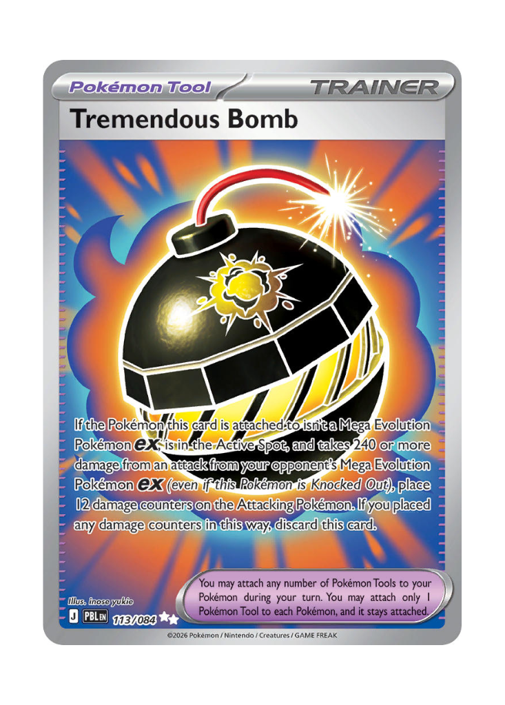 Pitch Black: Tremendous Bomb Full Art - 113/084