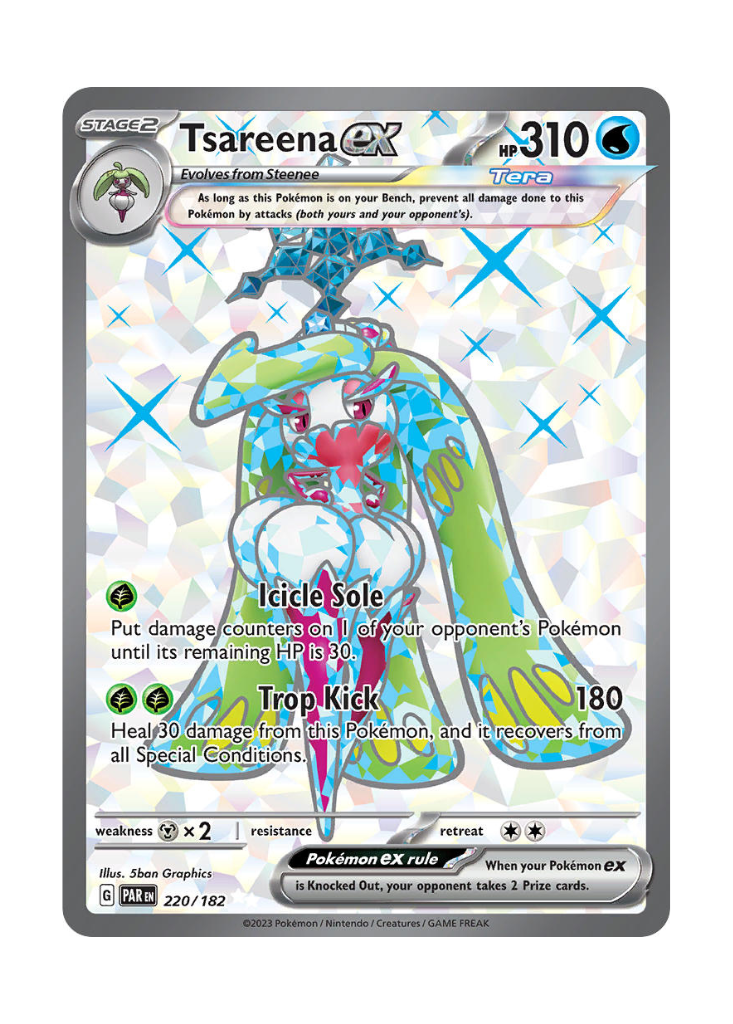 Paradox Rift: Tsareena ex Full Art - 220/182