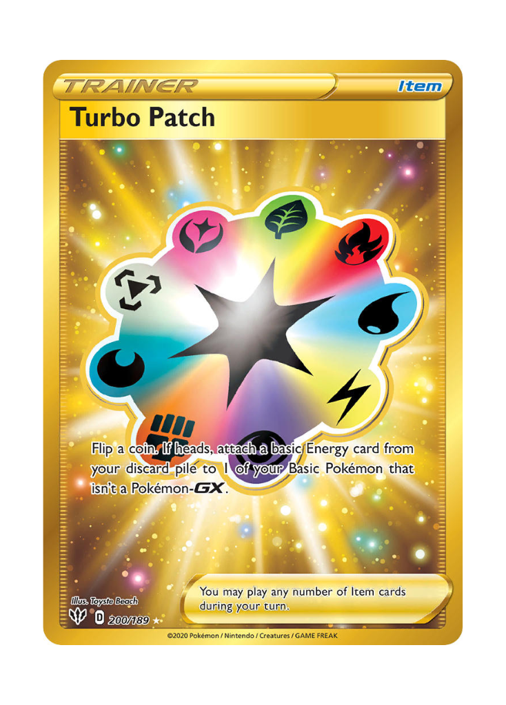 Darkness Ablaze: Turbo Patch Secret Rare - 200/189