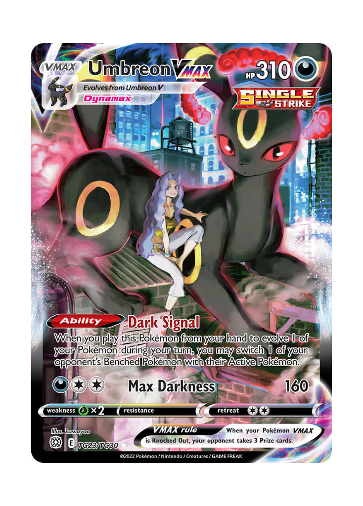 Brilliant Stars: Umbreon VMAX Trainer Gallery - TG23/TG30
