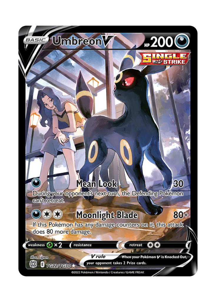 Brilliant Stars: Umbreon V Trainer Gallery - TG22/TG30