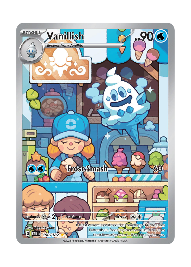 Paradox Rift: Vanillish Illustration Rare - 190/182