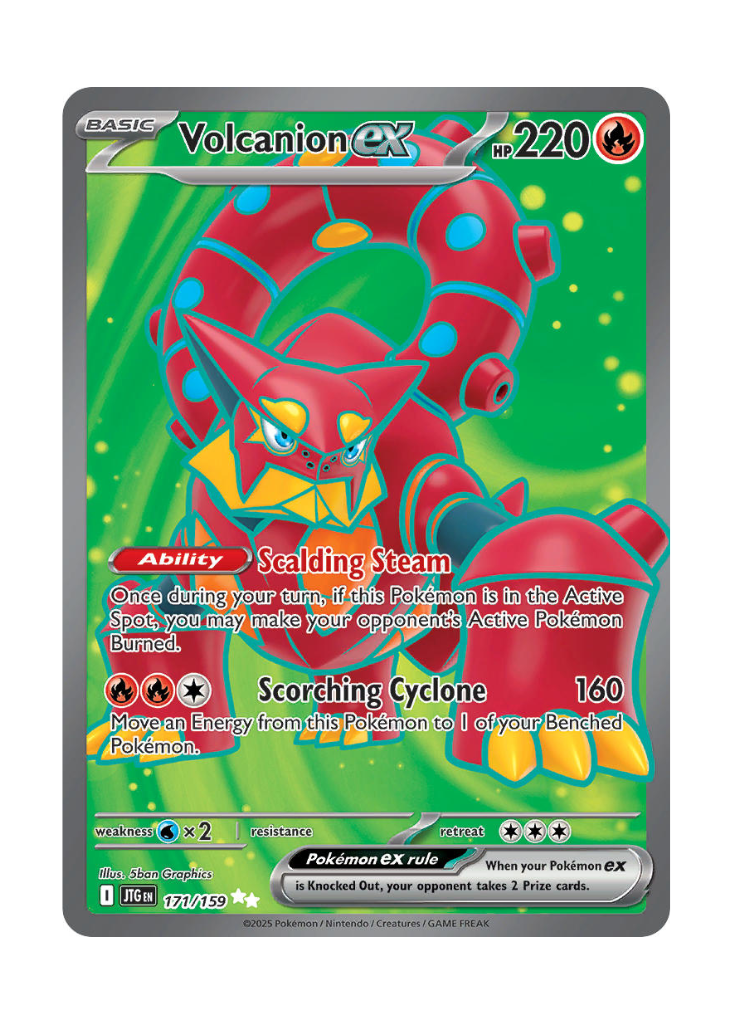 Journey Together: Volcanion ex Full Art - 171/159
