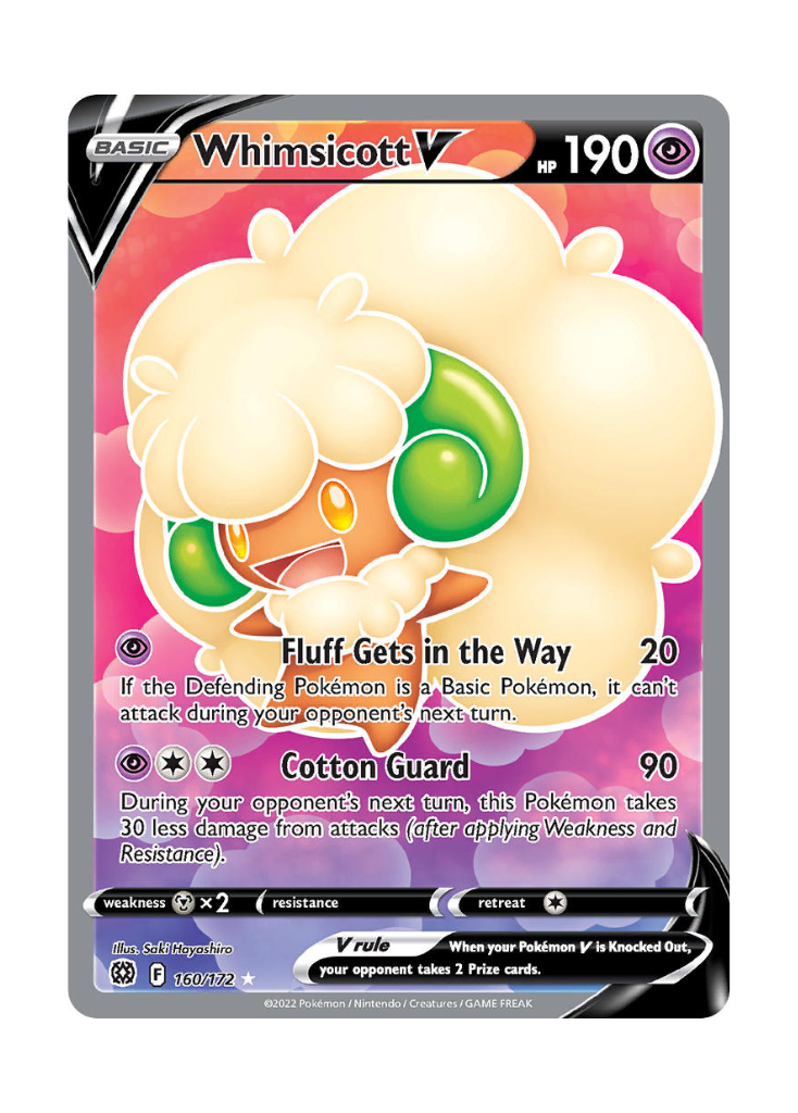 Brilliant Stars: Whimsicott V Full Art - 160/172