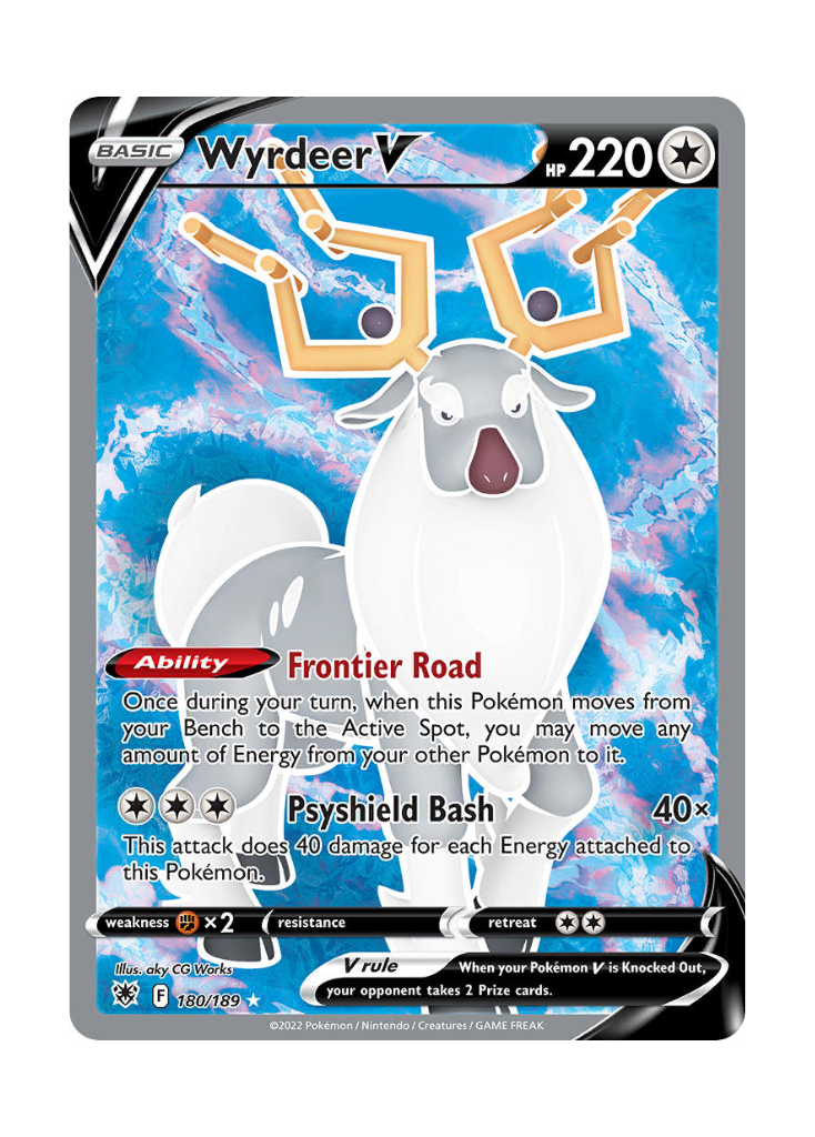 Astral Radiance: Wyrdeer V Full Art - 180/189