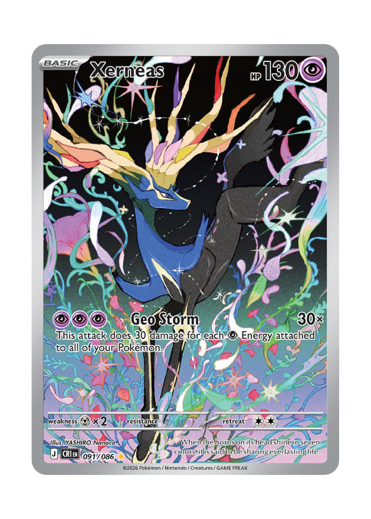 Chaos Rising: Xerneas Illustration Rare - 091/086