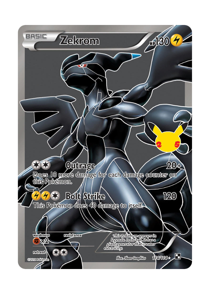 Celebrations: Zekrom Classic Collection - 114/114