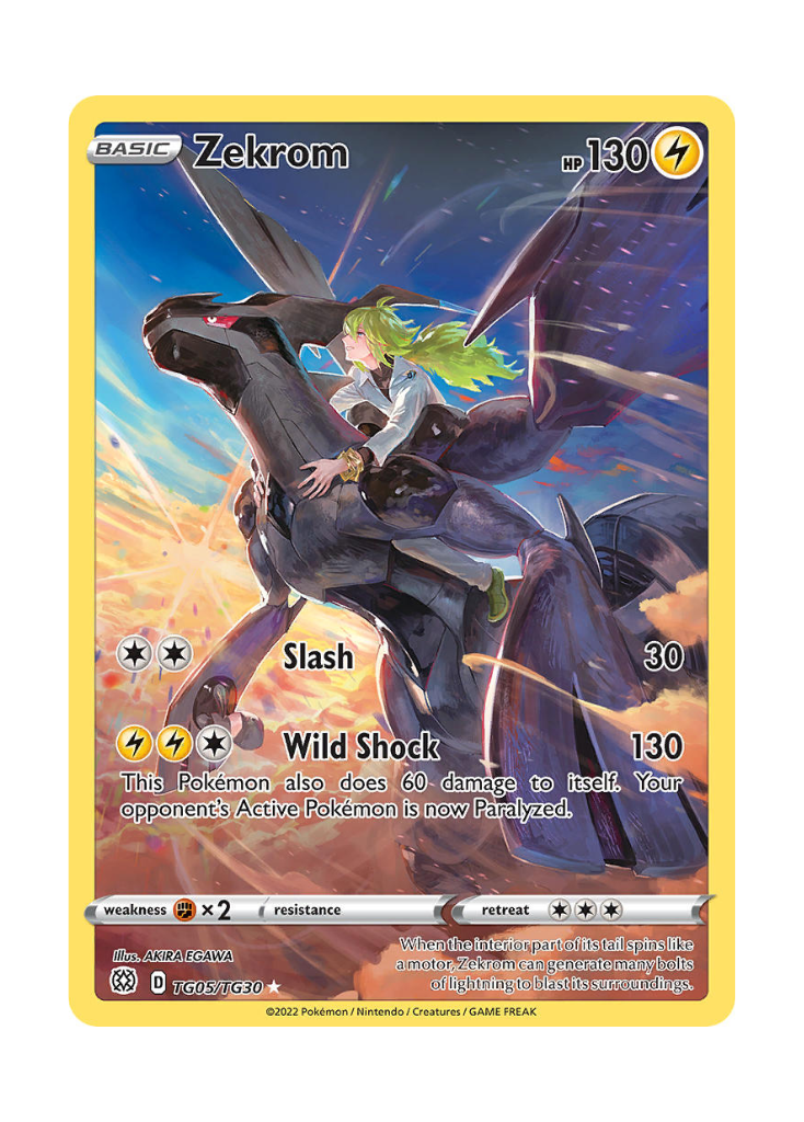 Brilliant Stars: Zekrom Trainer Gallery - TG05/TG30