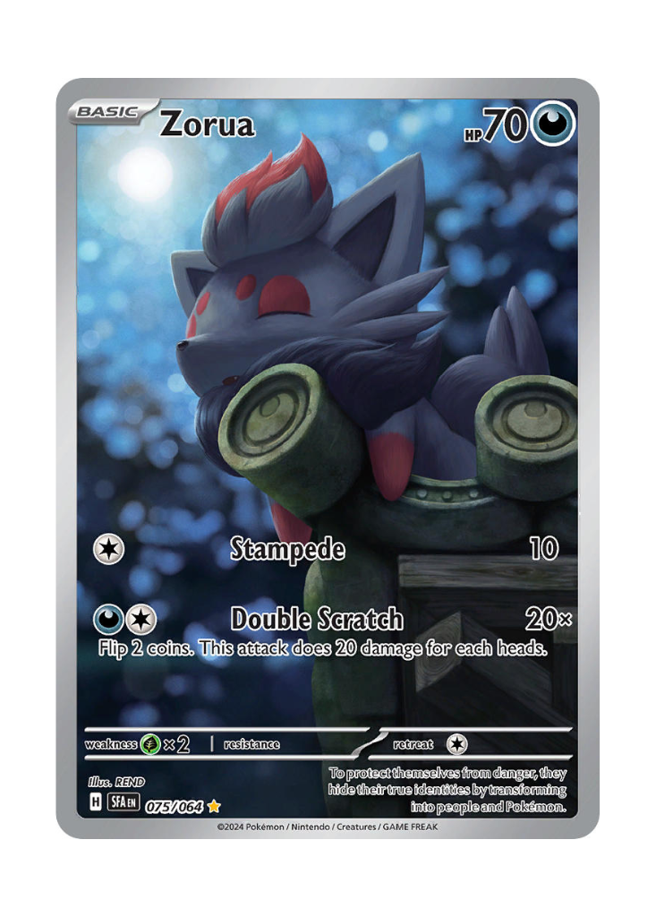 Shrouded Fable: Zorua Illustration Rare - 075/064