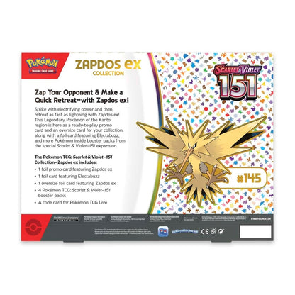 Scarlet & Violet 151 - Zapdos ex Collection
