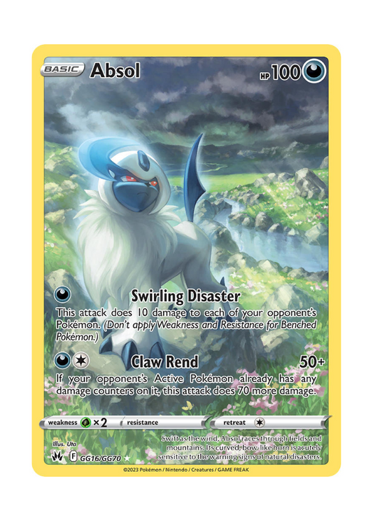 Crown Zenith: Absol Galarian Gallery - GG16/GG70