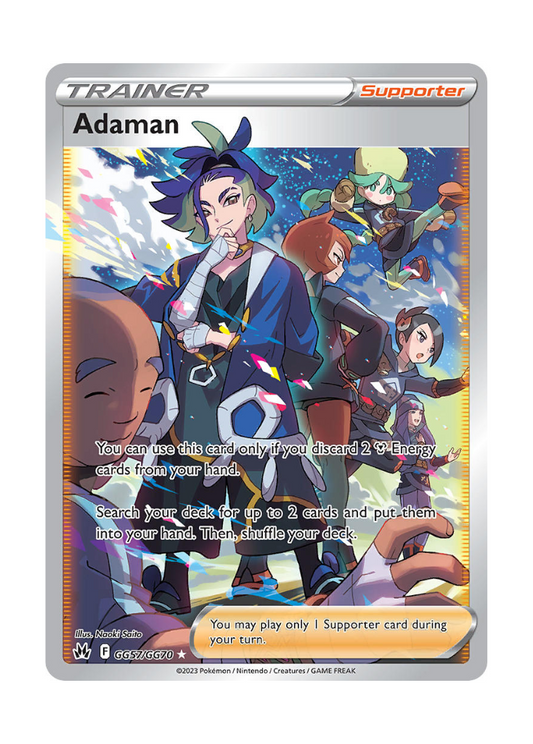 Crown Zenith: Adaman Galarian Gallery - GG57/GG70