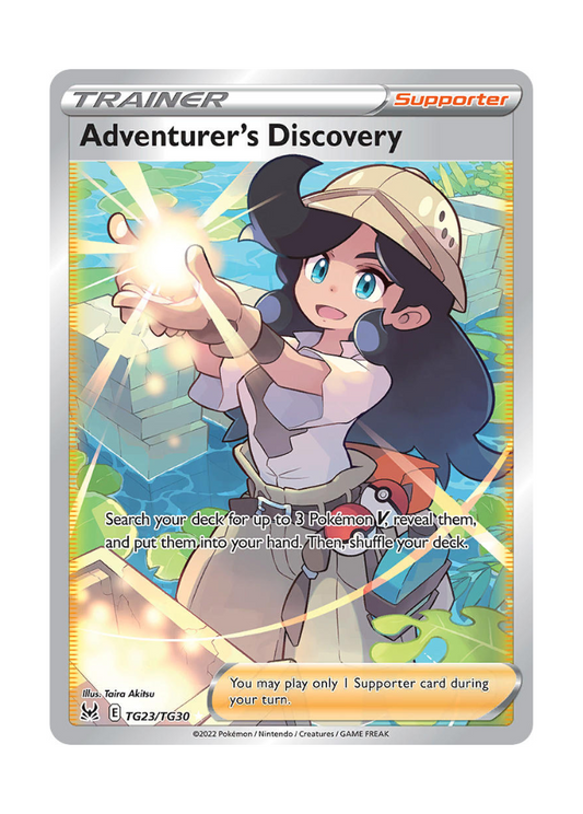 Lost Origin: Adventurer's Discovery Trainer Gallery - TG23/TG30