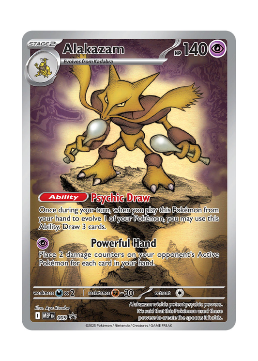 Mega Evolution Promos: Alakazam - 009