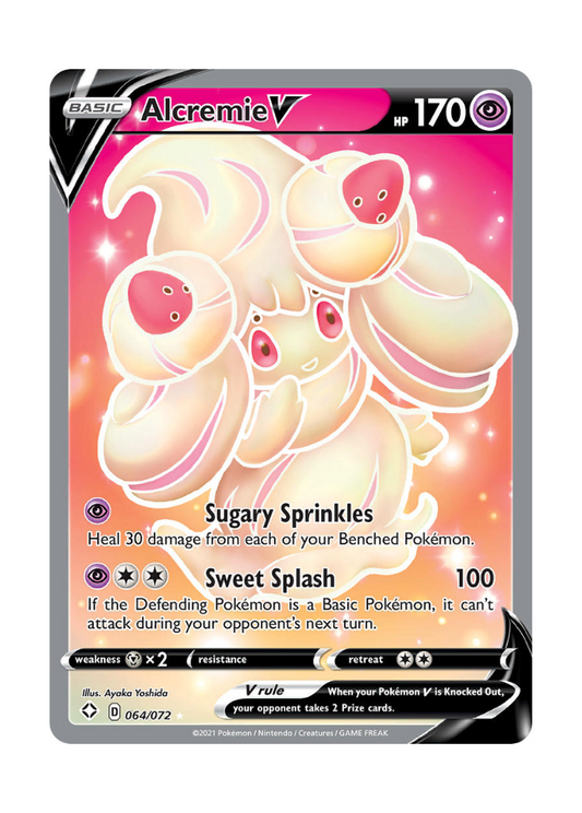 Shining Fates: Alcremie V Full Art - 064/072