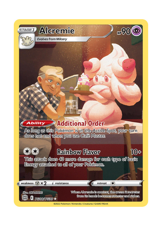 Brilliant Stars: Alcremie Trainer Gallery - TG08/TG30