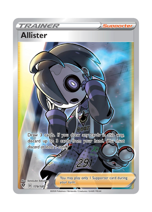 Vivid Voltage: Allister Full Art - 179/185
