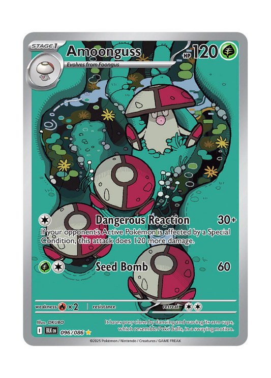 Black Bolt: Amoonguss Illustration Rare - 096/086