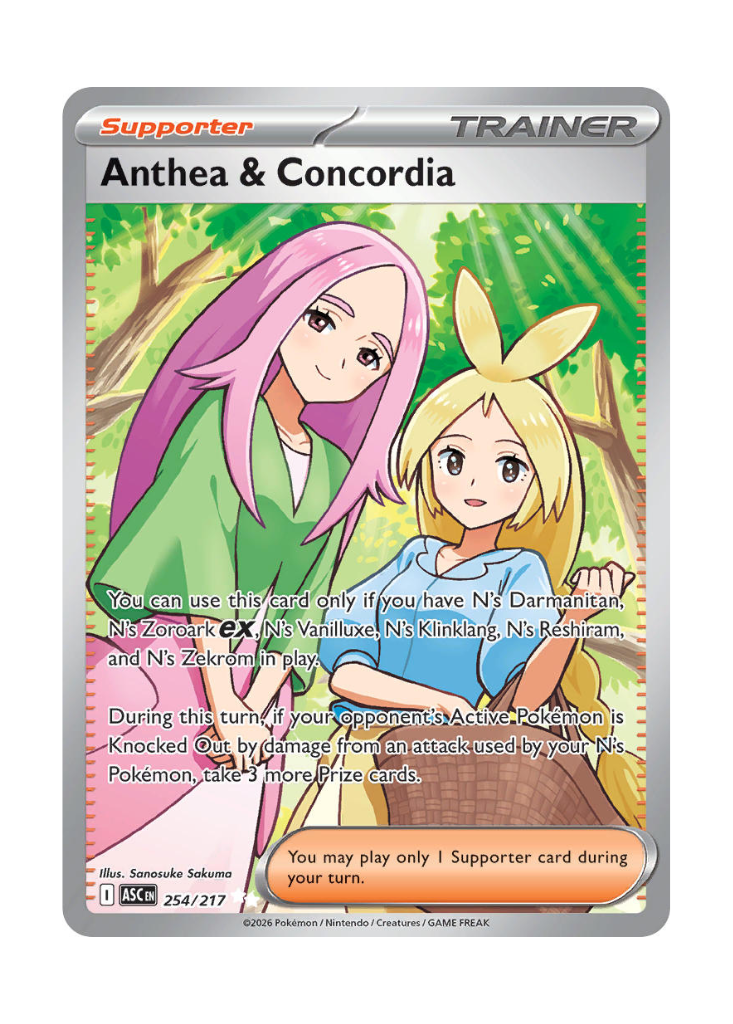 Ascended Heroes: Anthea & Concordia Full Art - 254/217