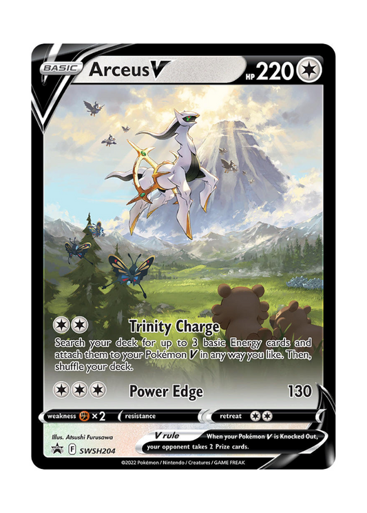 Sword & Shield Promos: Arceus V - SWSH204