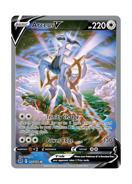 Brilliant Stars: Arceus V Alternate Full Art - 166/172