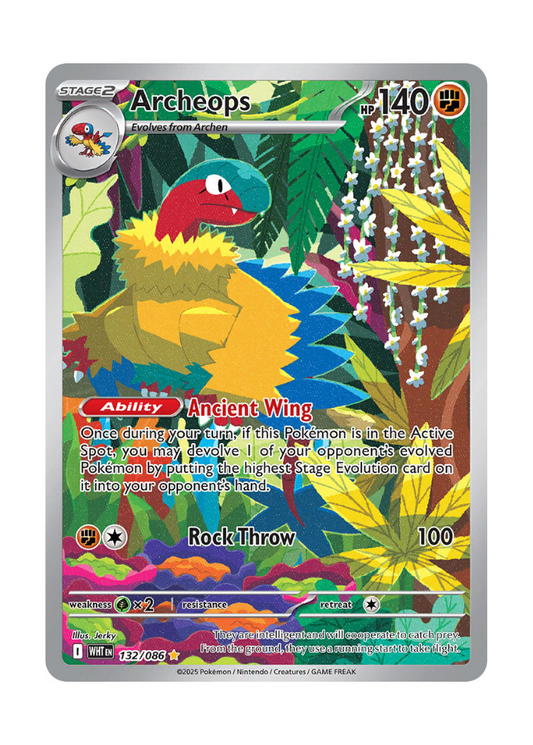 White Flare: Archeops Illustration Rare - 132/086