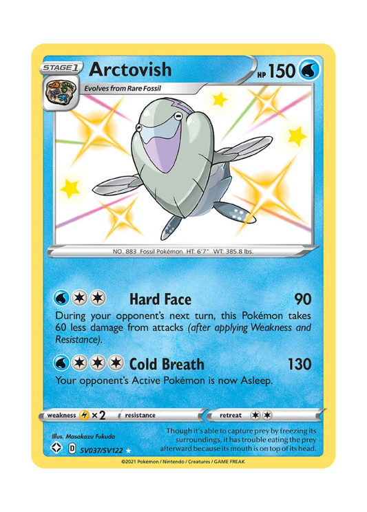 Shining Fates: Arctovish Shiny Rare - SV037/SV122