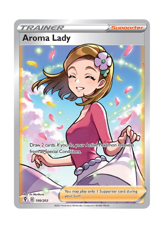 Evolving Skies: Aroma Lady Full Art - 199/203