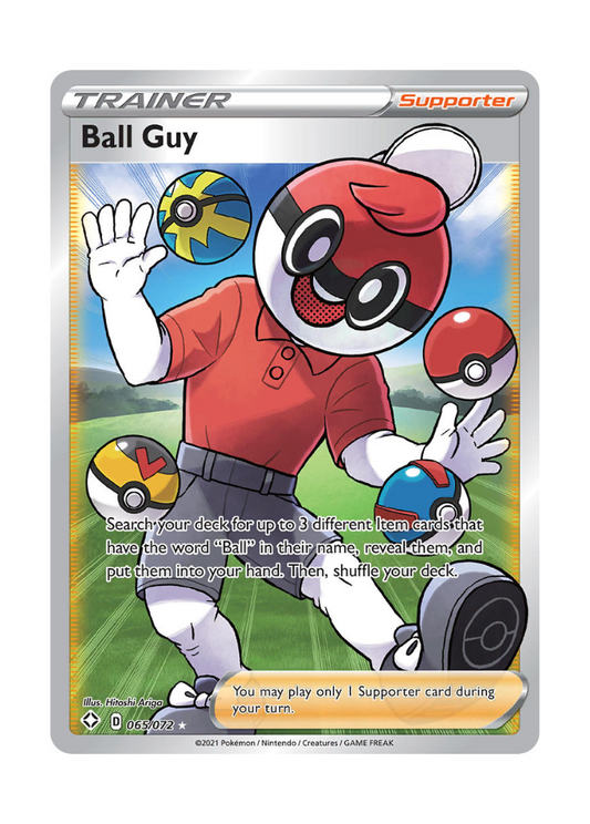 Shining Fates: Ball Guy Full Art - 065/072