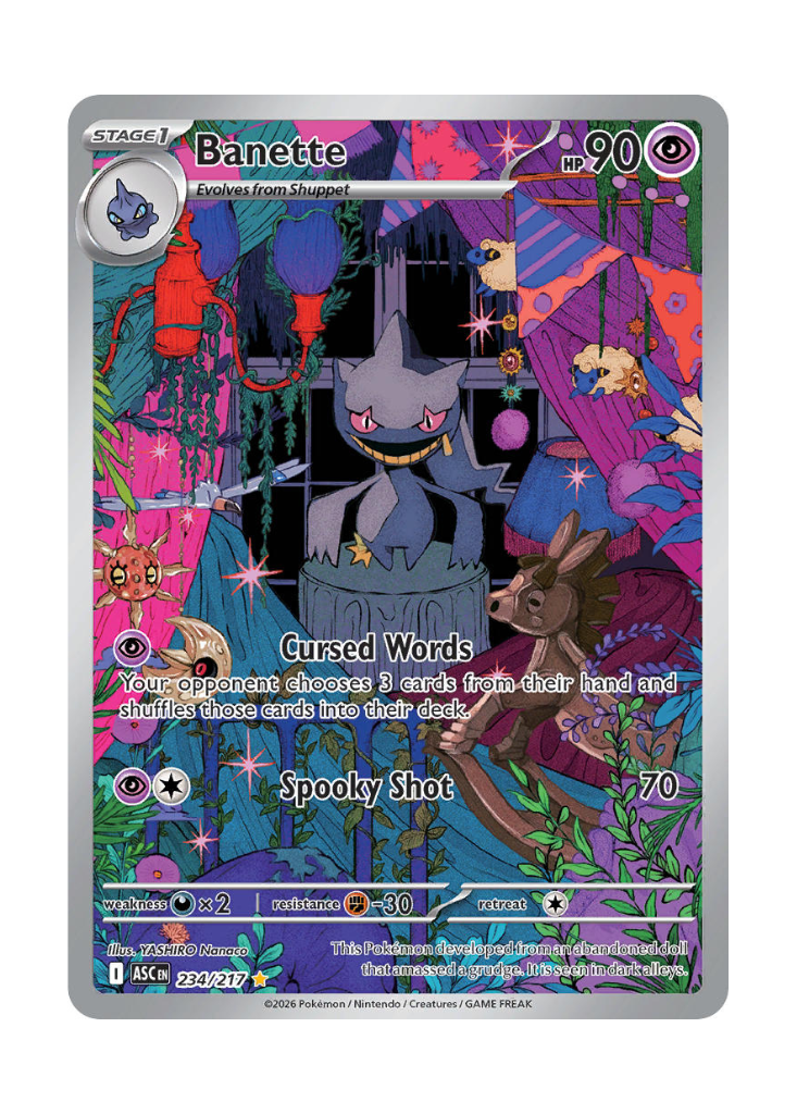 Ascended Heroes: Banette Illustration Rare - 234/217