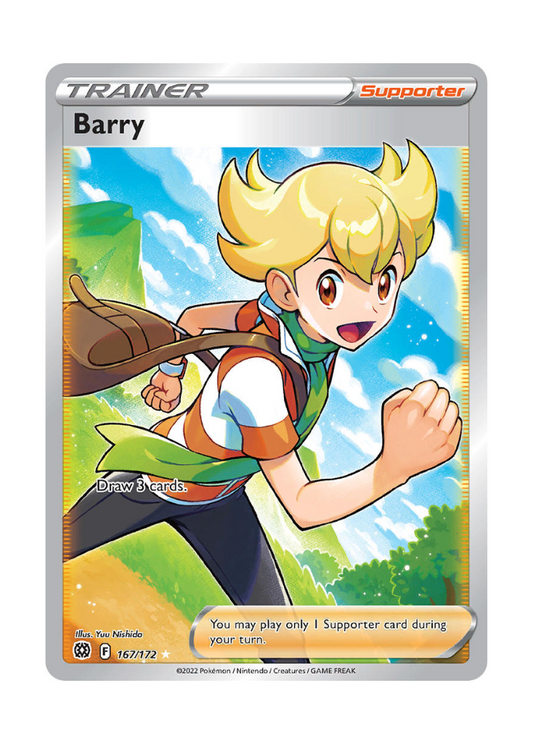 Brilliant Stars: Barry Full Art - 167/172