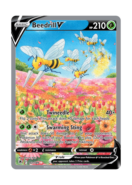 Astral Radiance: Beedrill V Alternate Full Art - 161/189