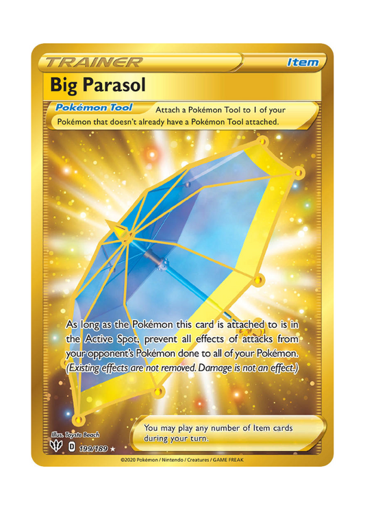 Darkness Ablaze: Big Parasol Secret Rare - 199/189