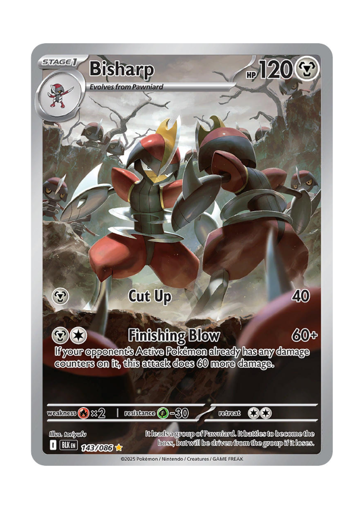 Black Bolt: Bisharp Illustration Rare - 143/086