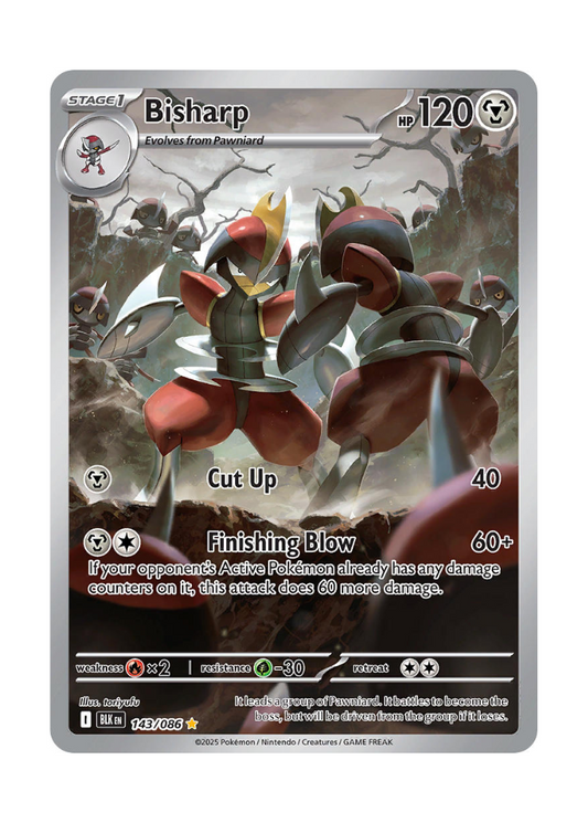 Black Bolt: Bisharp Illustration Rare - 143/086
