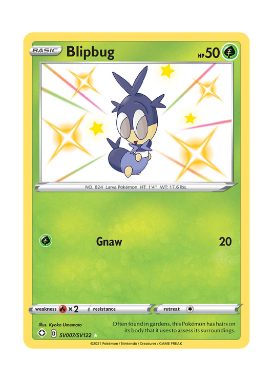 Shining Fates: Blipbug Shiny Rare - SV007/SV122