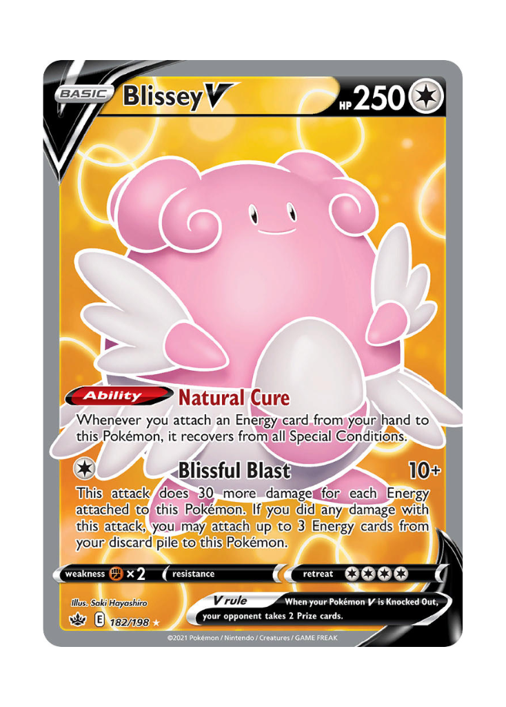 Chilling Reign: Blissey V Full Art - 182/198