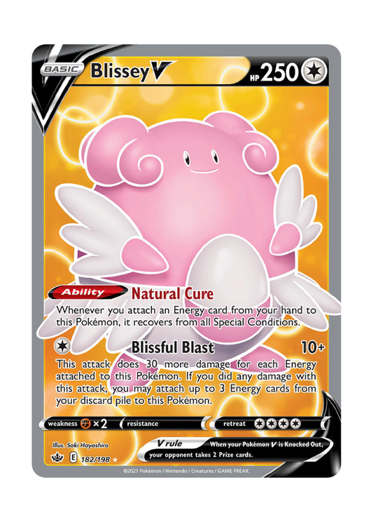 Chilling Reign: Blissey V Full Art - 182/198